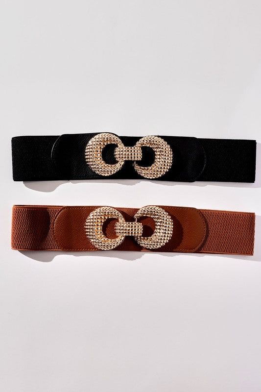 Double Buckle Stretch Belt